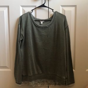 Olive Green Sweater